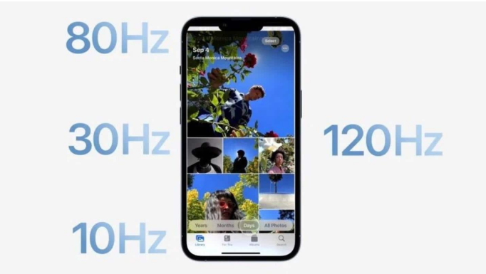 名山苹果14维修分享iPhone 14有高刷吗 