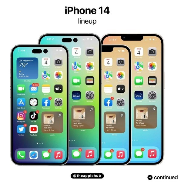 名山苹果14维修分享iPhone 14全家福 