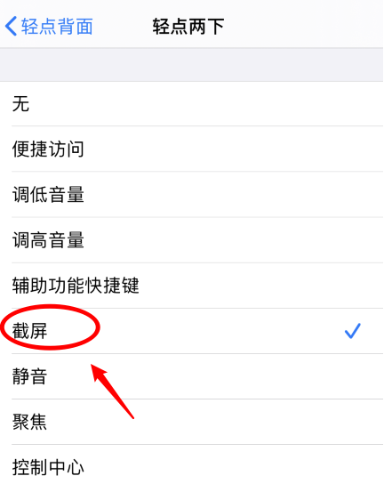 名山苹果手机维修分享iPhone12如何启用双击截屏 