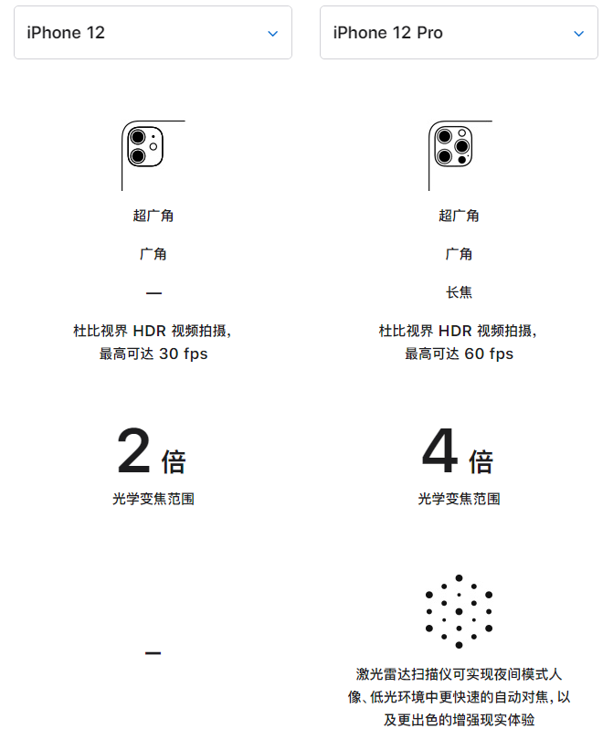 名山苹果手机维修分享苹果 iPhone 12 与 iPhone 12 Pro 选哪款 