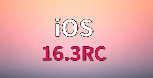 名山苹果手机维修分享iOS 16.3 RC版升级_iOS 16.3 RC版一键刷机教程 